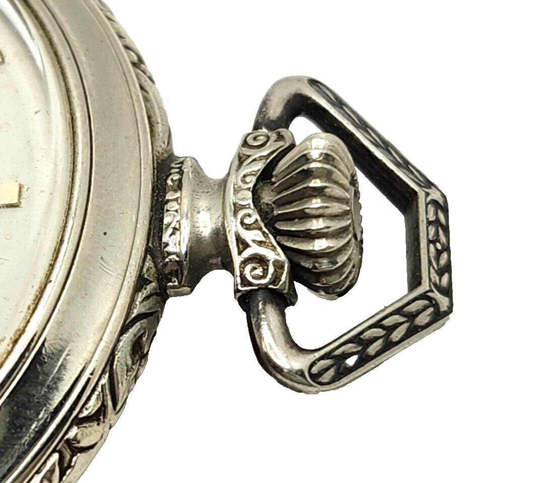 Antique Eterna Swiss Pocket Watch w/ Double Headed Eagle Symbol image 5