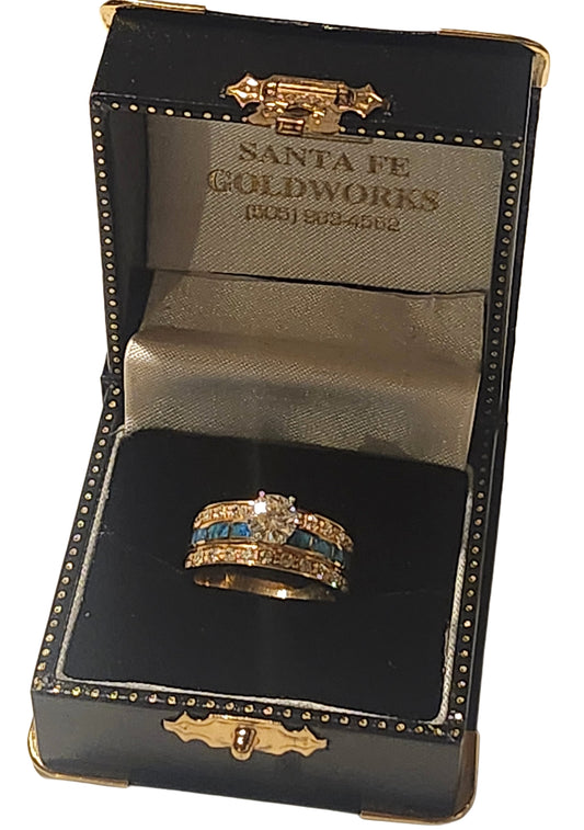 .75ct Round Diamond Solitaire 18k Santa Fe Goldworks Engagement Ring image 0
