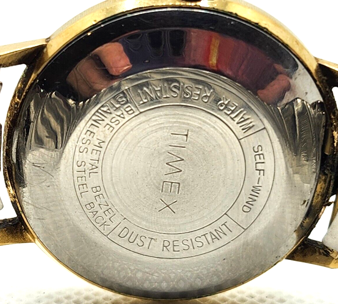 Vintage  Mens Timex Self Wind Watch #41443270 image 6