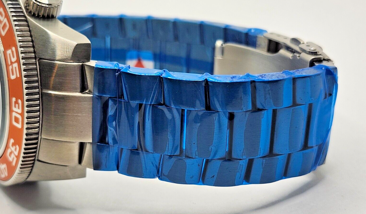 NEW! Aragon A336 Divemaster III Automatic NH35 Men's Watch ~ Black / Orange Dial image 3