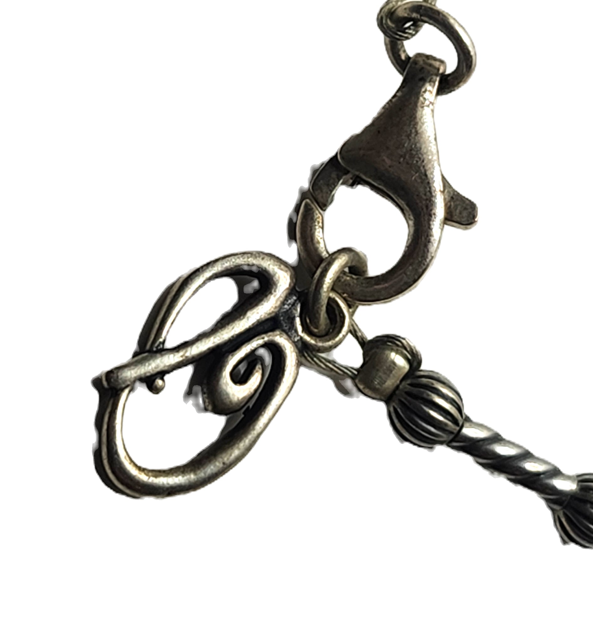 Carolyn Pollack Relios Sterling Silver & Rhodolite Pink Necklace w/ Enhancer image 9