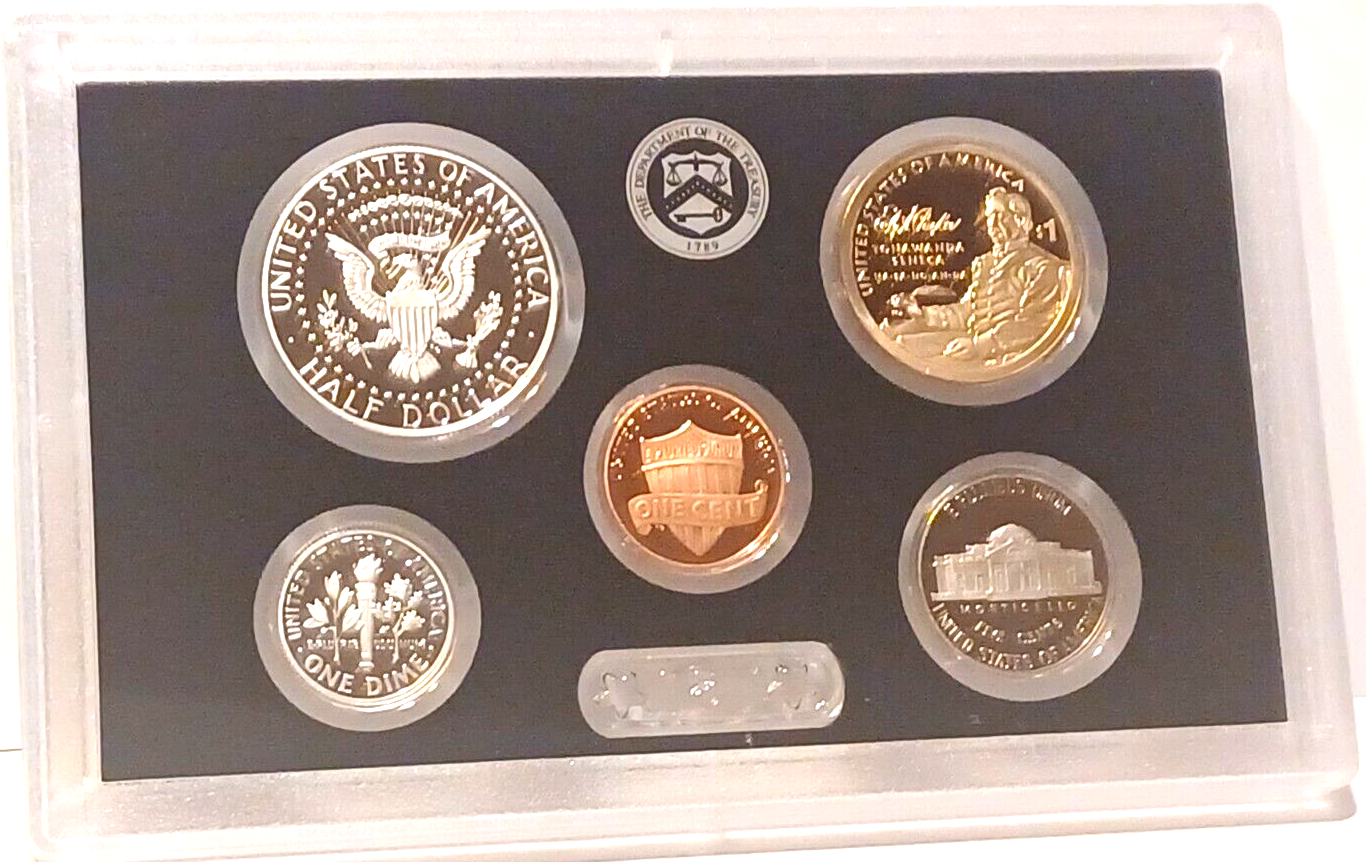 2022 United States Mint Silver Proof Set 10 Coin Set w/ COA image 3